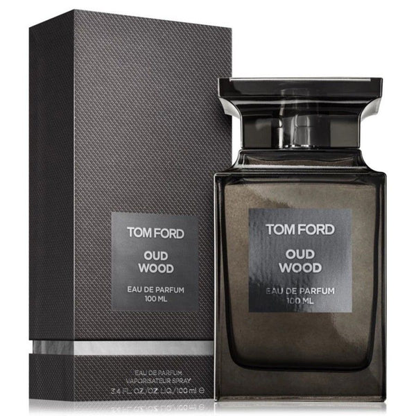 Tom Ford Oud Wood Eau De Parfum Spray 100ml 3.4 oz bottle and box