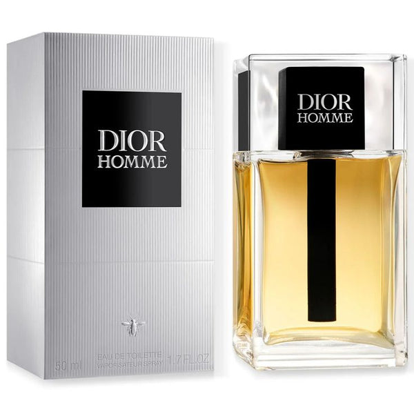 Dior Homme Eau de Toilette 3.4oz men's perfume bottle close-up