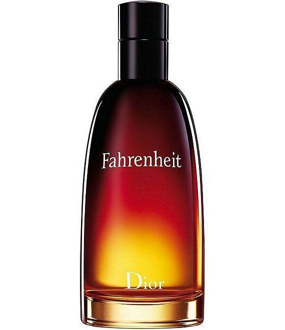 Dior Fahrenheit Eau de Toilette 3.4oz men's perfume bottle close-up