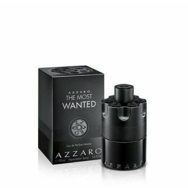 Azzaro The Most Wanted Eau de Parfum Intense 100ml bottle with box, front view