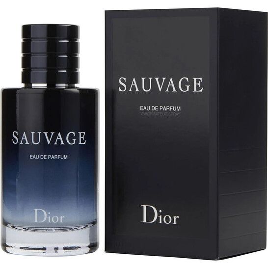Dior Sauvage Parfum 100ml bottle with box, front view