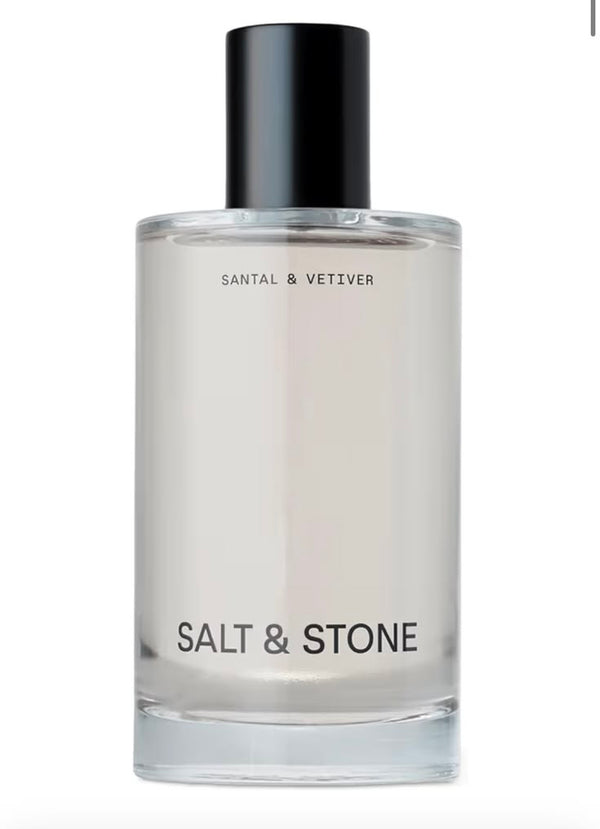 Salt & Stone Santal & Vetiver Body and Hair Fragrance Mist 100ml 3.4 oz unisex bottle with box