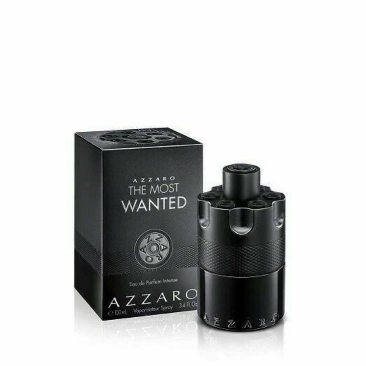 Azzaro The Most Wanted Eau de Parfum Intense 100ml bottle with box, front view