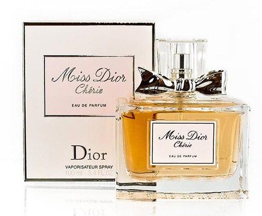 Dior Miss Dior Cherie 3.4oz women's perfume bottle close-up