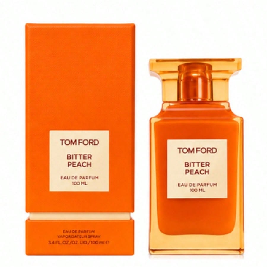 Tom Ford Bitter Peach Eau De Parfum Spray 100ml 3.4 oz bottle and box