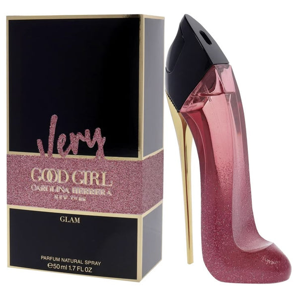 Carolina Herrera Very Good Girl Glam Eau De Parfum Spray for Women 80ml 2.7 oz cherry red glitter stiletto heel bottle and box