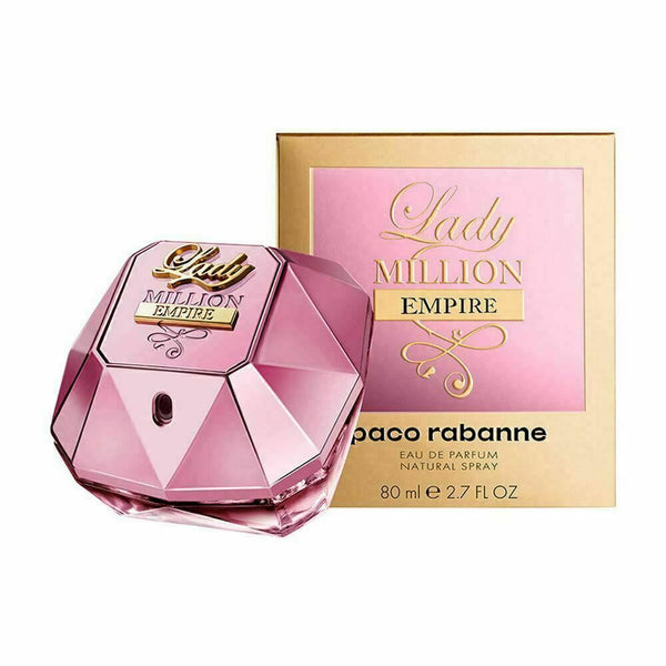 Paco Rabanne Lady Million Empire Eau De Parfum Spray for Women 80ml 2.7 oz bottle and box