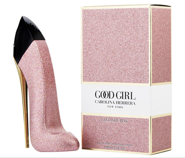 Carolina Herrera Good Girl Fantastic Pink Collector Edition Eau De Parfum Spray for Women 80ml 2.7 oz pink glitter stiletto heel bottle and box