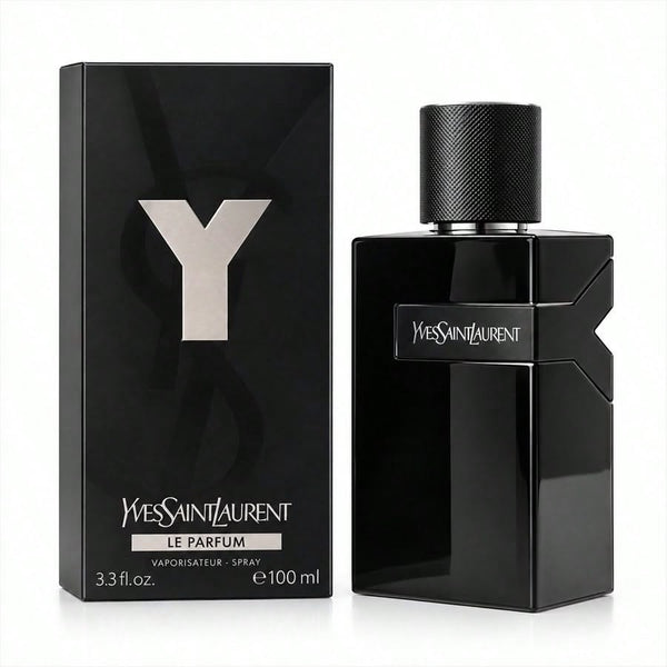 Yves Saint Laurent Y Le Parfum 100ml black perfume bottle with box for men